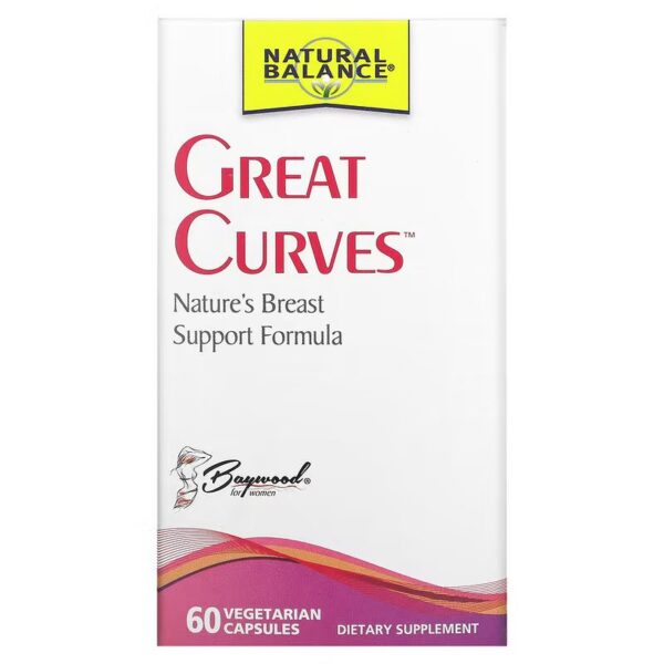 حبوب Great Curves لتكبير الصدر - 60 كبسولة