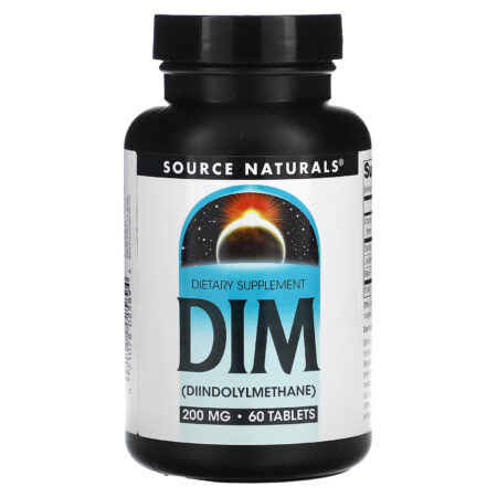 DIM - بمقدار 200 ملغ - 60 قرص من Source Naturals